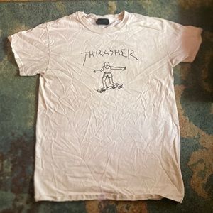 Thrasher Gonz White T-shirt, US MENS SMALL